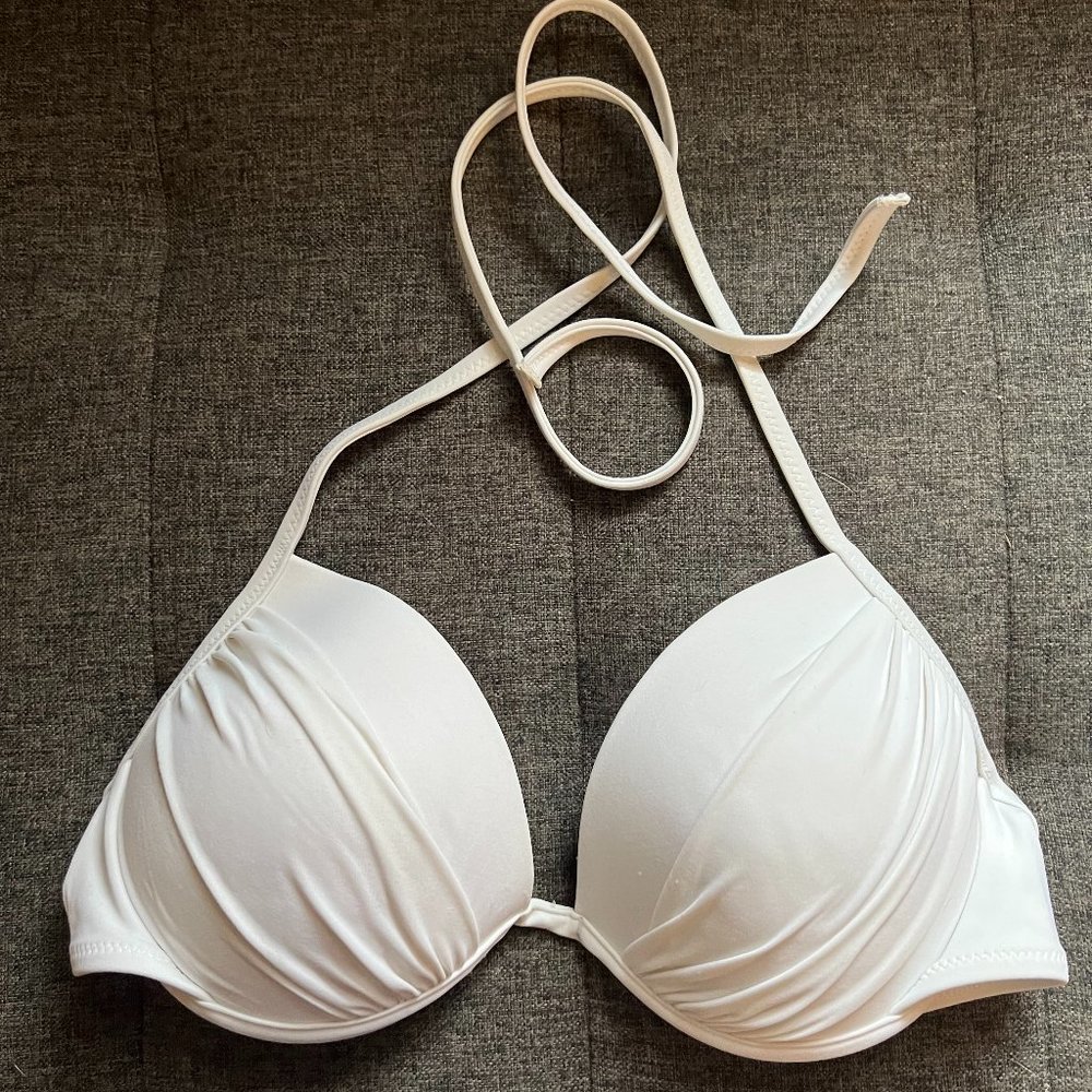 White Bikini Top